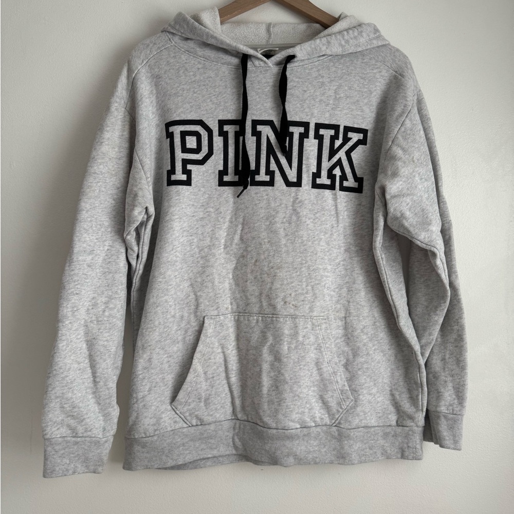 PINK Victoria's Secret Light Gray Sweatshirt